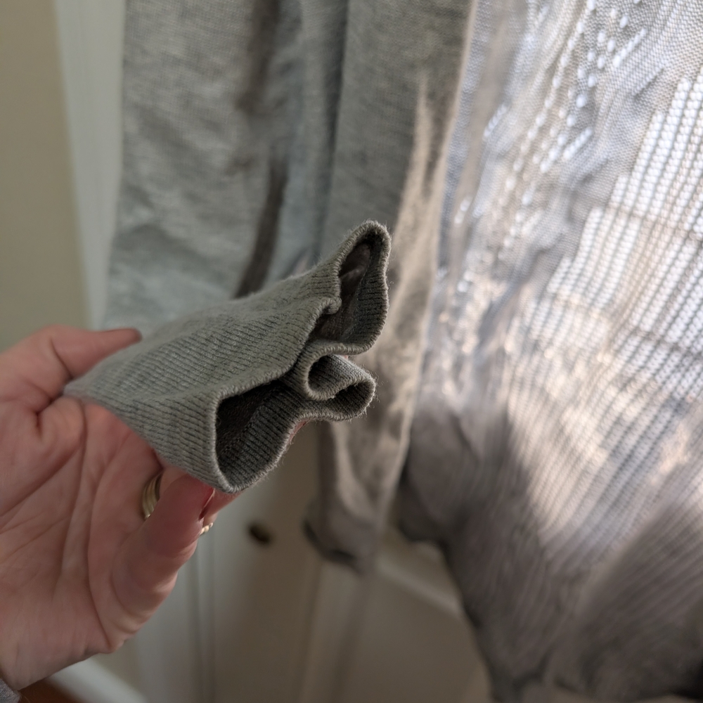 Maurices Light Gray Women's Cardigan - Picture 5 of 7